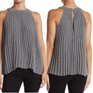 CATHERINE CATHERINE MALANDRINO Sleeveless halter blouse. Size S